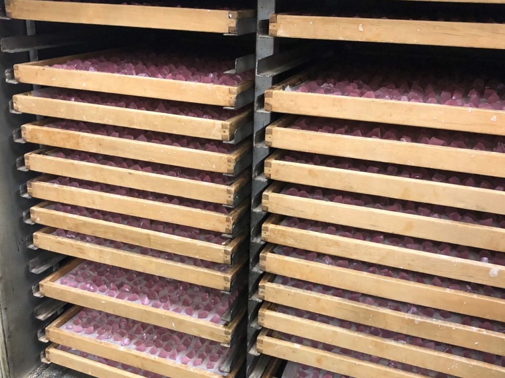 ぶどう氷専用乾燥機