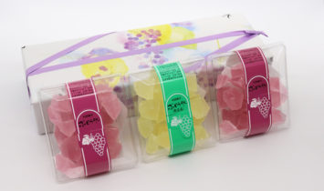 通販ぶどう氷3個入り